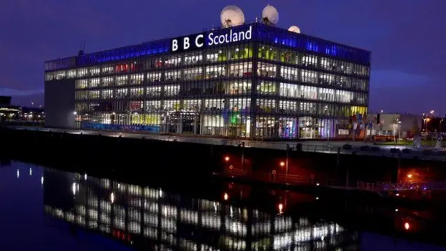 BBC Scotland headquarters at Pacific Quay