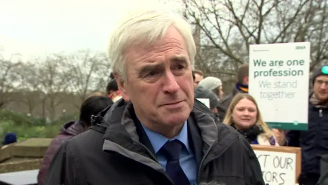 Shadow chancellor John McDonnell