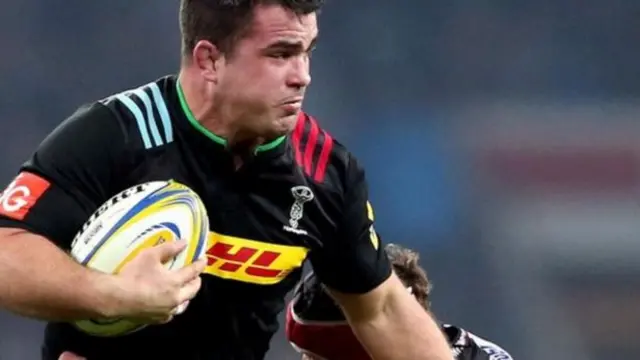 Harlequins hooker Dave Ward