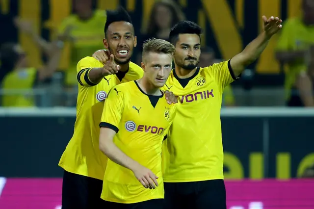 Dortmund players