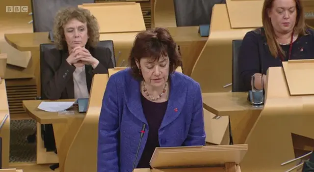 Scottish Labour MSP Sarah Boyack