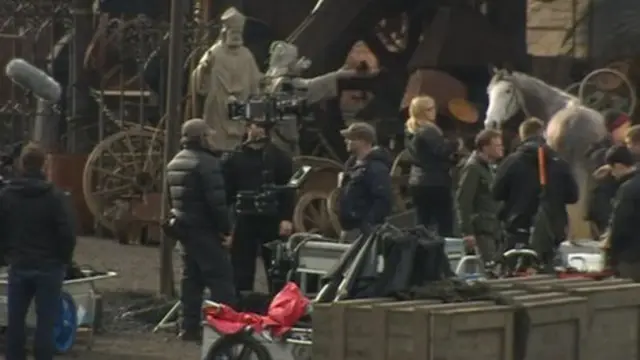 Peaky Blinders filming at the Black Country Living Museum