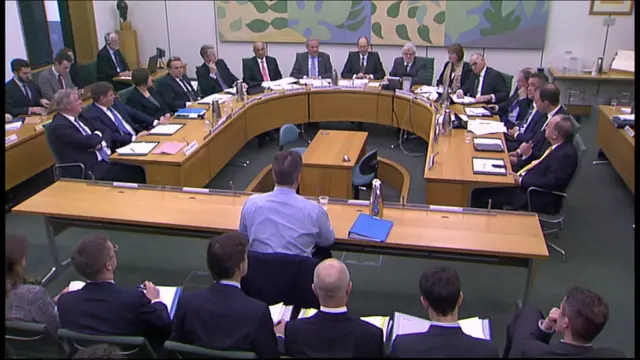 David Cameron in front of liaison committee