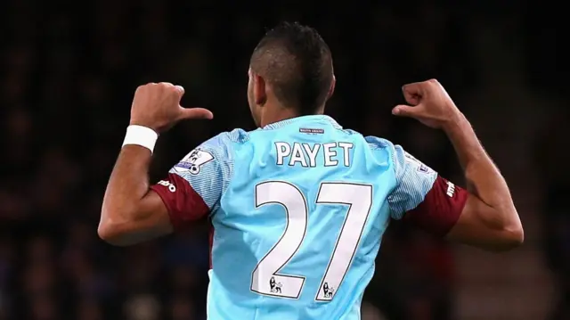 Dimitri Payet of West Ham