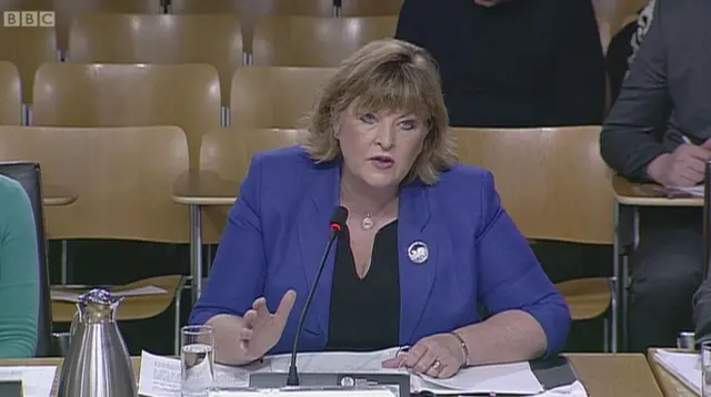 Culture Secretary Fiona Hyslop