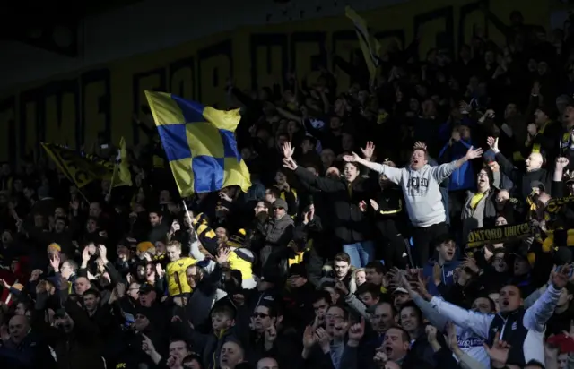 Oxford United fans