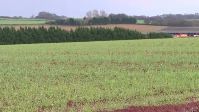 Farm land, North Tawton