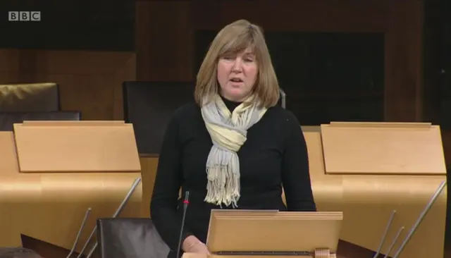 Green MSP Alison Johnstone