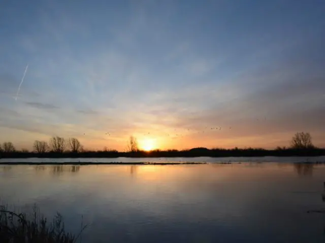 Sunrise near Bluntisham