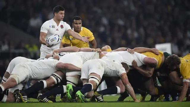 England scrum