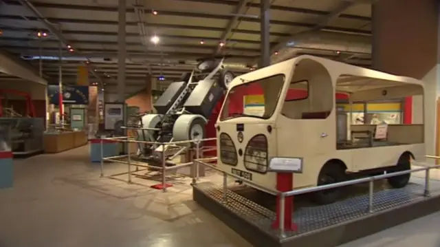 Exhibits at Snibston