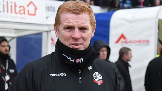 Bolton boss Neil Lennon