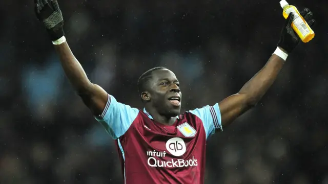 Aston Villa's Aly Cissokho