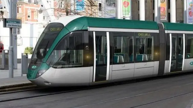 Nottingham tram