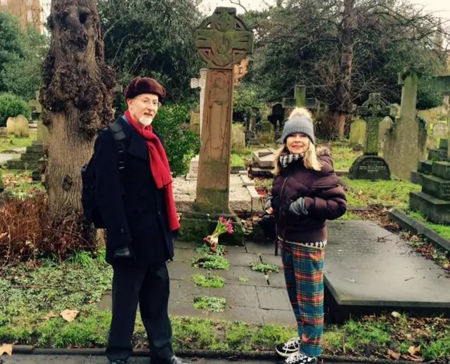 Jo Good in Brompton Cemetery