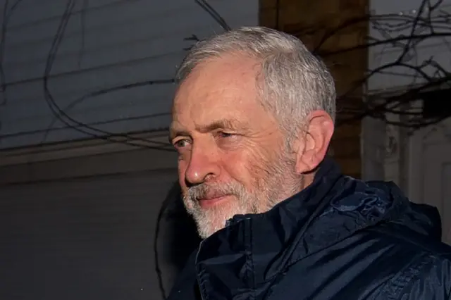 Labour Party Leader Jeremy Corby