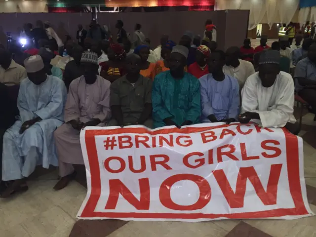 Parents of the missing Chibok girls