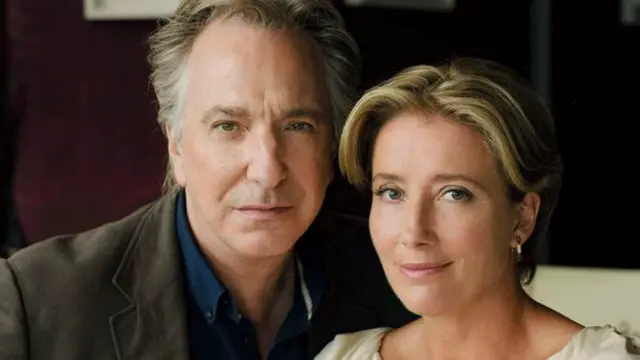 Alan Rickman and Emma Thompson