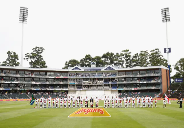 A view of the Wanderers Stadium