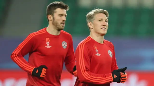 Carrick and Schweinsteiger