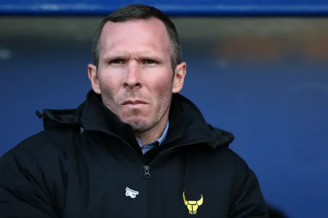 Oxford United manager Michael Appleton