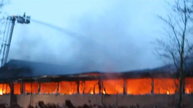 Crowmarsh Gifford fire