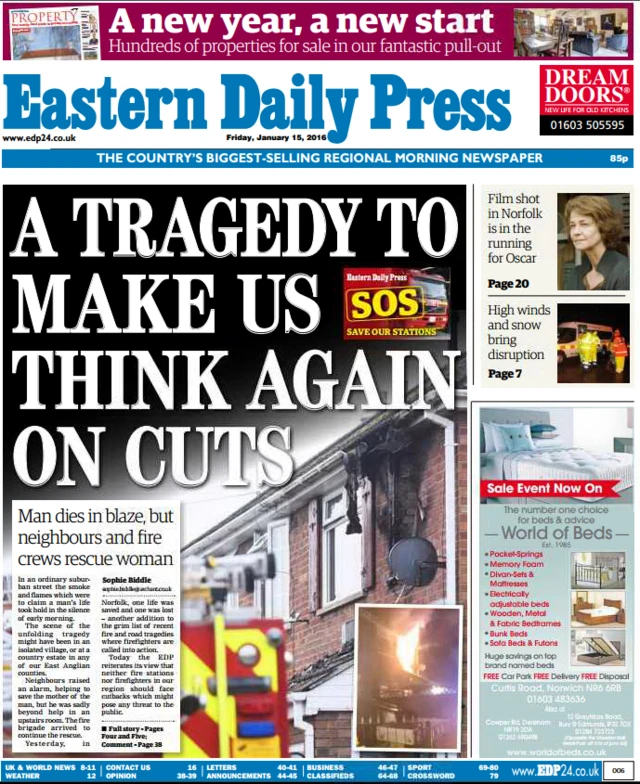 EDP front page