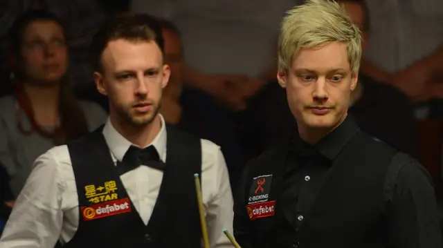 Judd Trump and Neil Robertson