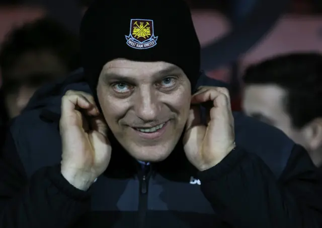 West Ham manager Slaven Bilic