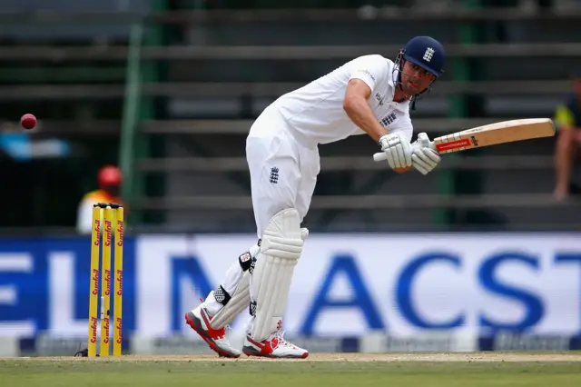 England's Alastair Cook