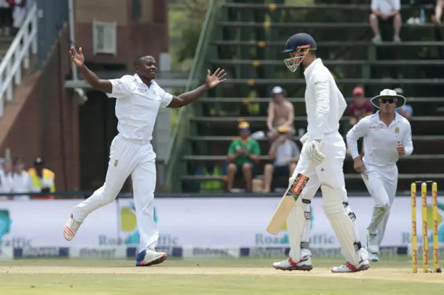 South Africa's Kagiso Rabada