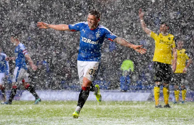 Rangers forward Martyn Waghorn