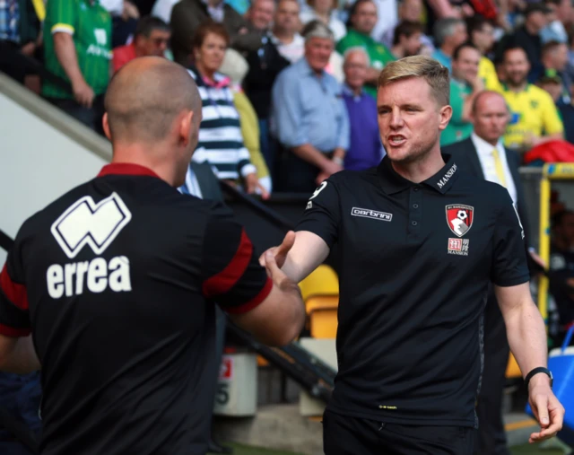 Alex Neil and Eddie Howe