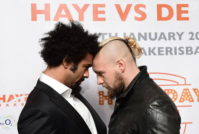 David Haye v Mark de Mori