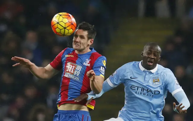 Scott Dann and Yaya Toure