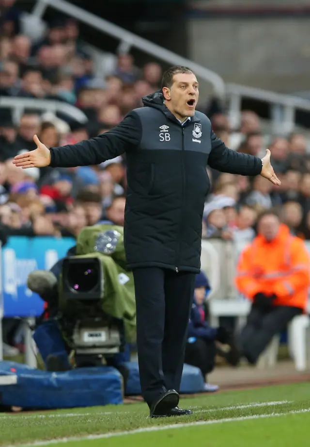 Slaven Bilic manager of West Ham