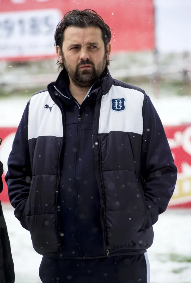 Dundee manager Paul Hartley