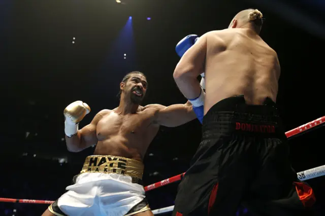 David Haye and Mark de Mori