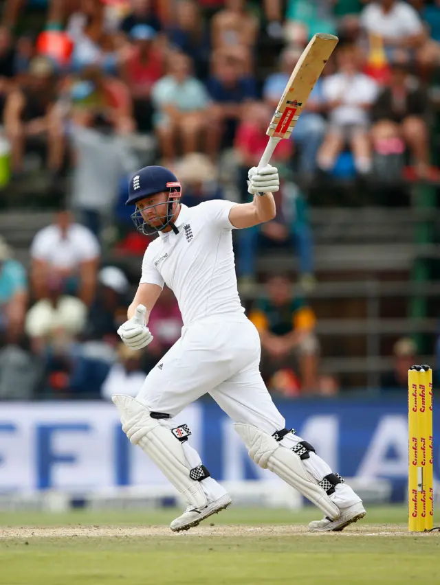 Jonny Bairstow of England hits out