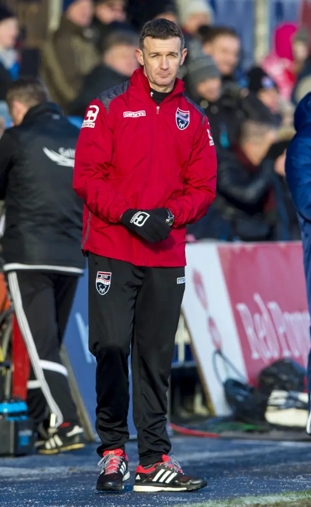 Ross County manager Jim McIntyre