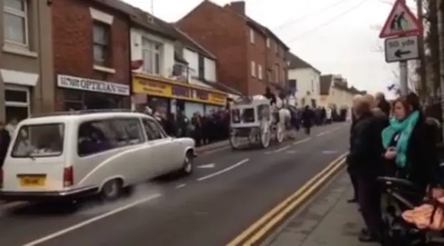 Funeral cortege