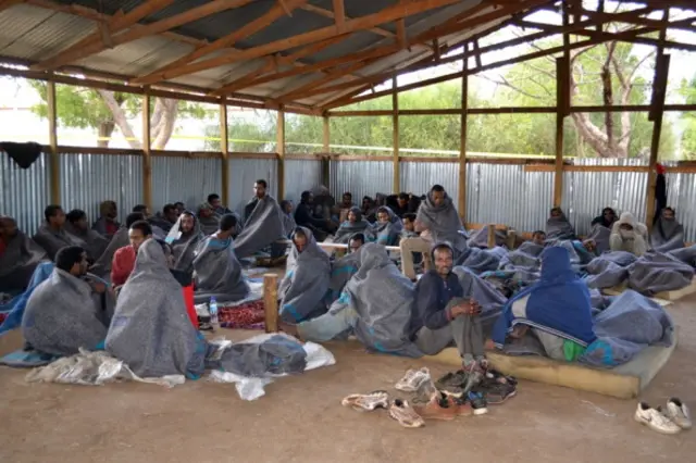 Ethiopian migrants in Tanzania