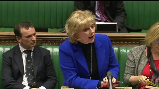 Anna Soubry addressing MPs