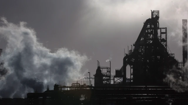 Port Talbot steel works