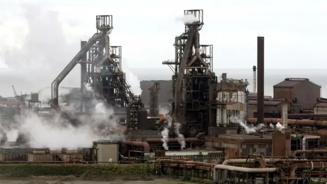 Tata Steel site in Port Talbot