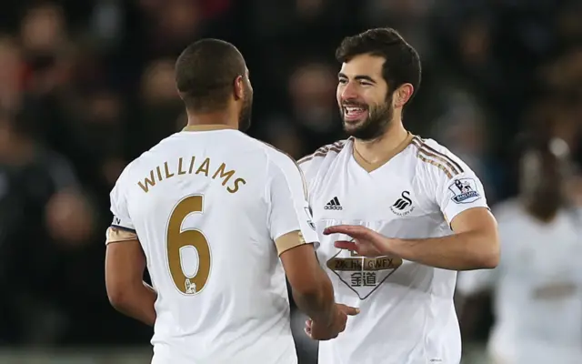 Swansea celebrate