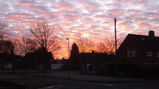 Sunrise over Bentley