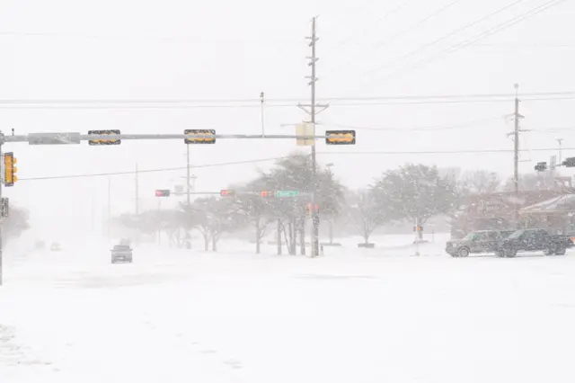 Snow in Texas