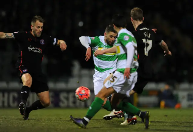 Jack Compton scores for Yeovil