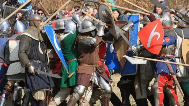 Medieval battle